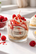 Vela Postre Framboise Chantilly