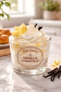 Vela Postre de Vainilla Chantilly
